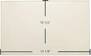 Drolet Eastwood 1900, Millenia Ceramic Glass Panel Γ 14 1/8" x 10 1/2" Replacement (SE55530)