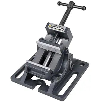 Strong Hand Tools Cradle-Angle Drill Presss Vise with 2500 lb of Clamping Force, MAX 3.5" Jaw Opening, 0-90 Degree Adjustable Tilt, Durable Cast Iron Vise, For Drill and Woodworking, SBV390