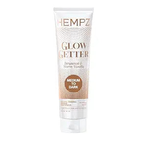 Hempz Glow Getter Gradual Self-Tanning Lotion, Medium to Dark, 7.5 oz