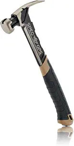 Spec Ops Tools Nailing Hammer for Carpentry & Demolition, Magnetic Nail Holder, Rip Claw, 16 Oz