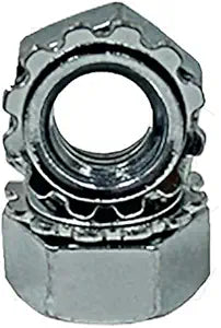 M10-1.50 Hex Keps Nuts/Metric Class 8 Steel/Zinc Plated (Quantity: 100)