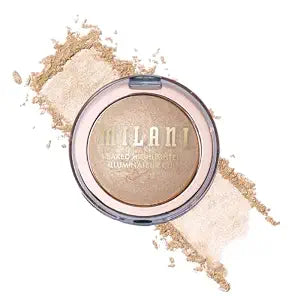 Milani Baked Highlighter, Highlight Powder for Cheeks - Champagne D'oro