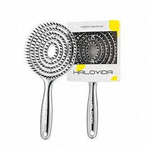 HALOVIDA Detangler Hair Brush, Smooth Without Tugging, Anti Frizz & Static