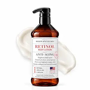 Retinol Body Lotion 480ml - Anti-Aging Firming Body Lotion for Crepey Skin