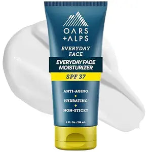 Oars + Alps Everyday SPF 37 Face Sunscreen Moisturizer, 1pk, 2oz