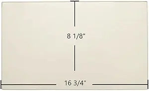 Ashley AHI1 Door Glass Replacement Γ 16 3/4" x 8 1/8" Ceramic Panel (AHI1)