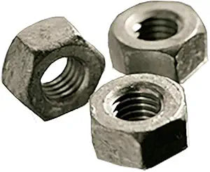 9/16"-12 Heavy Hex Nut / A563 Grade A Steel/Hot Dip Galvanized (Quantity: 50 pcs)