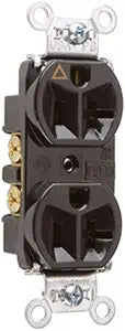 Legrand Pass & Seymour IG5362BK 20 Amp Isolated Ground Spec Grade Duplex Receptacle Outlet, Back and Side Wire, Black (1 Count)