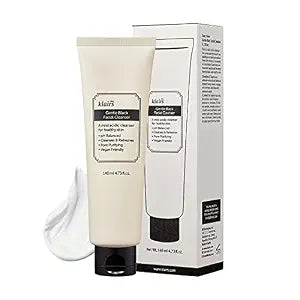 DearKlairs Gentle Black Cleanser Korean Low-pH Charcoal, 4.73 Fl Oz