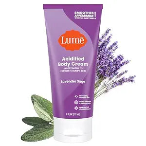 Lume Acidified Body Cream - Paraben & Lanolin Free - 6 oz (Lavender Sage)