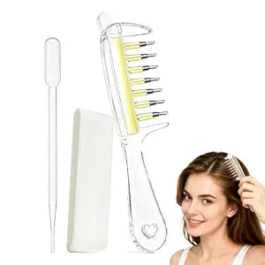Scalp Oil Applicator Comb, Hair Oil Applicator for Minoxidil & Hair Screum