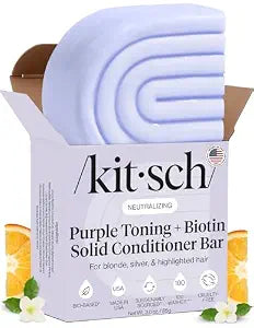 Kitsch Purple Conditioner Bar Soap for Blondes Hair Care - 3 oz