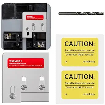 Generator Interlock Kit Compatible with Square D QO