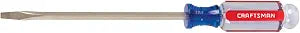 CRAFTSMAN 3/16-in. x 6-in. Flat Head Slotted Acetate Screwdriver