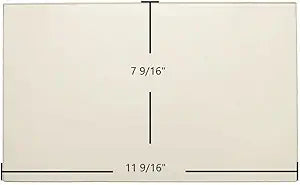 Nashua NFP-1 Ceramic Glass Panel (11 9/16" x 7 9/16") Γ Replaces 7GNFP