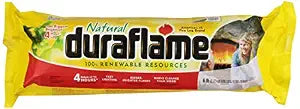 Duraflame Natural Firelog, 4 Hours, 6 lbs