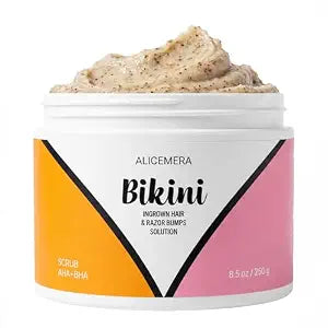 Bikini Scrub Exfoliator for Ingrown Hair & Razor Bumps, 8.5 oz