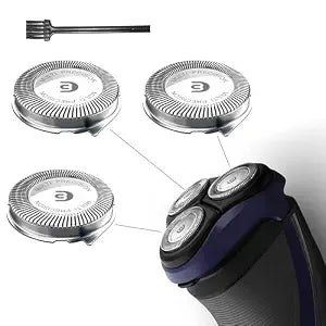 SH30 Replacement Heads for Philips Norelco Shaver Series 1000, 2000, 3000