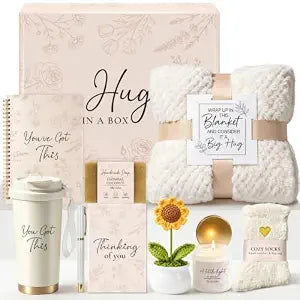 Hug in a Box Gifts for Women, Get Well Soon Care Package After Surgery.