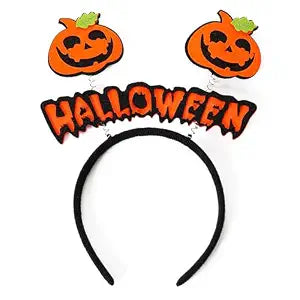 Halloween Pumpkin Headbands for Women