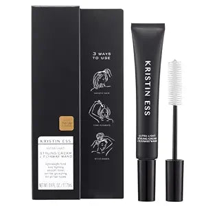 Kristin Ess Styling Cream Taming Wand for Portable Smooth Frizz, Tame Fyaways & Style Edges - Lightweight Hold, Vegan, Color Safe, Silicone Free Women's Styling Product
