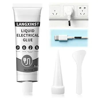 Black Liquid Electrical Tape, Waterproof Insulating Sealant for Wires