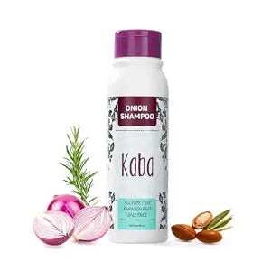 Kaba Onion Shampoo Cebolla for Thicker Fuller Hair, All Hair Types, 16.9 Oz