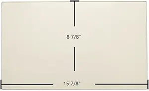 Arrow 24, 20, 2000, 2400C Replacement Glass Γ 15 7/8" x 8 7/8" (Part #8021)