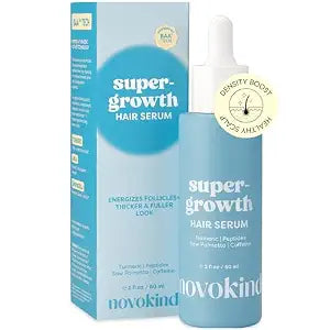 Hair Growth Serum 2 fl oz, Scalp Serum for Thicker, Fuller & Denser Hair