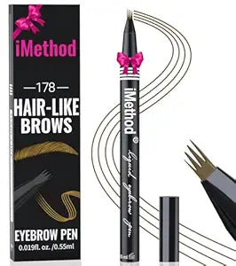 iMethod Eyebrow Pen for Natural Hair-Like Brows, Brown