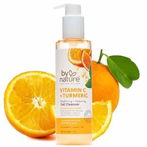 By Nature Vitamin C + Turmeric Gel Cleanser - 7 oz