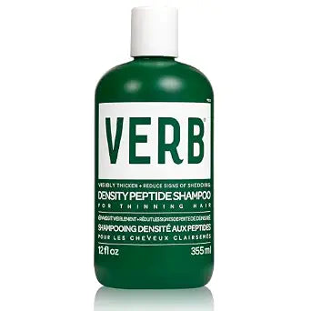 VERB Density Peptide Shampoo - Visibly Thicken + Reduce Signs of Shedding- Moisturizes Fine and Weighed Down Hair