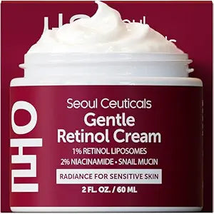 SeoulCeuticals 1% Korean Retinol Night Cream 97.5% Snail Mucin 2oz