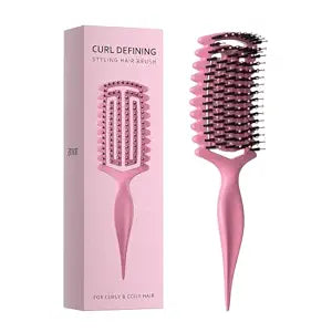 AM8:00 Curl Defining Brush,Curly Hair Brush for Shaping and Separating Hair