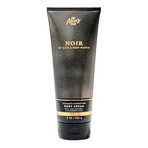 Bath & Body Works Body Cream for Men, Noir Scent, 8 oz, 1 Pack