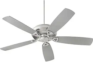Quorum 40625-65 Transitional 62``Ceiling Fan from Alto Collection in Pewter, Nickel, Silver Finish,
