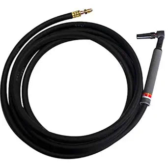 Lincoln Electric PTA-9 TIG Torch - for Air-Cooled TIG Welding - Rigid Torch Head - 12.5 FT, 1 Piece Cable - K1781-1
