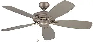 Monte Carlo 5DM52BP 5DM52BP-Designer Max Ceiling Fans, 52 inches, Brushed Pewter