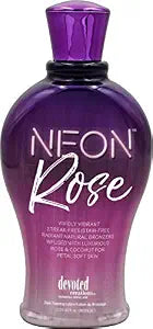 Devoted Creations Neon Rose Tanning Lotion with Natural Bronzers 12.25 oz