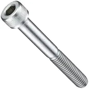 Socket Head Cap Screw, 10-32 x 2", Stainless Steel 18-8, Hex Socket (Quantity: 100) Fine Thread, 10 Hexagonal Allen Bolt, Length: 2 inch, Partial Thread