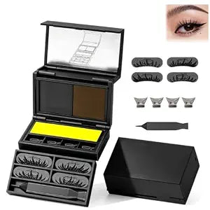 3-in-1 Eyeliner & Lower Lash Stamp Kit - a Polished Eye Look in 3 Seconds