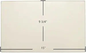 Blaze King Ashford AF20 Door Glass Replacement Γ 15" x 9 3/4" High-Temperature Ceramic Glass Panel (Z0256)