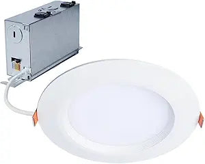 HALO HLBC Slim Regressed Canless LED Recessed Lighting 6 inch 5CCT 900lm