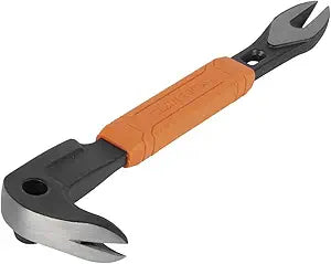 Klein Tools 66091 8-Inch Nail Puller with Integrated Dimpler