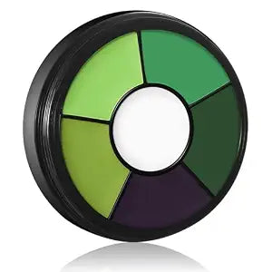 BOBISUKA Green Face & Body Paint ï¿½ï¿½ï¿½ï¿½ï¿½ï¿½ï¿½ï¿½ï¿½ 6 Colors Cream Washable Face Paint for Witch Beetle-Juice Frankenstein Goblin Hunting Camo Costume & Theme ï¿½ï¿½ï¿½ï¿½ï¿½ï¿½ï¿½ï