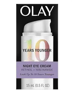 Night Eye Cream for Younger Look | Retinol & Niacinamide by Olay
