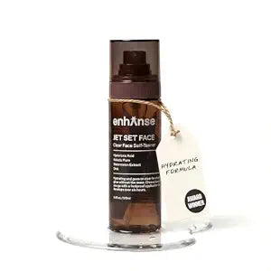 Jet Set Face Clear Self Tanner Spray for Men, Tan Mist, 3.4 Fl Oz