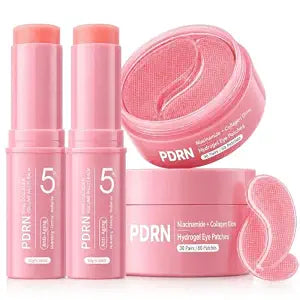PDRN Collagen Multi Balm & Eye Patch Set, 5% PDRN, 2 Balms & 60 Patches
