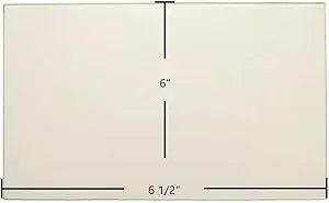 Sierra 200 & 1200 Glass Panel Γ 6 1/2" x 6" High-Temperature Ceramic Replacement