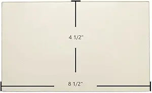 Harman Triple Frame, Magnafire Elite, Mark II, Mark III, SF-150, SF-250 Glass Γ 8 1/2" x 4 1/2" (Part #3-40-450850)